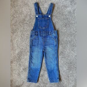 Old Navy — Slouchy Straight Medium-Wash Jean Overalls